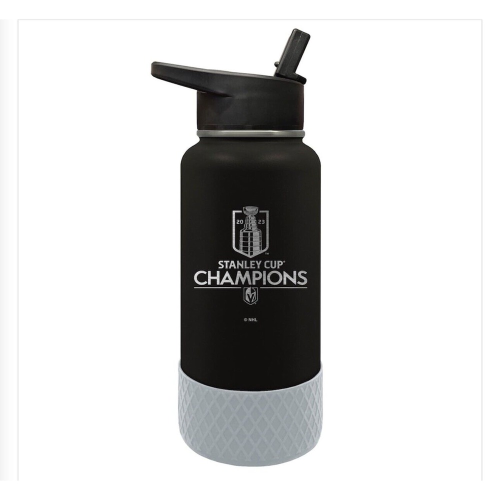 Vegas Golden Knights 2023 Stanley Cup Champions THIRST Hydration‎ Water Bottle